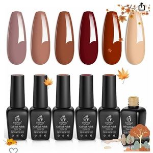 Fall color Beetles gel nail polish